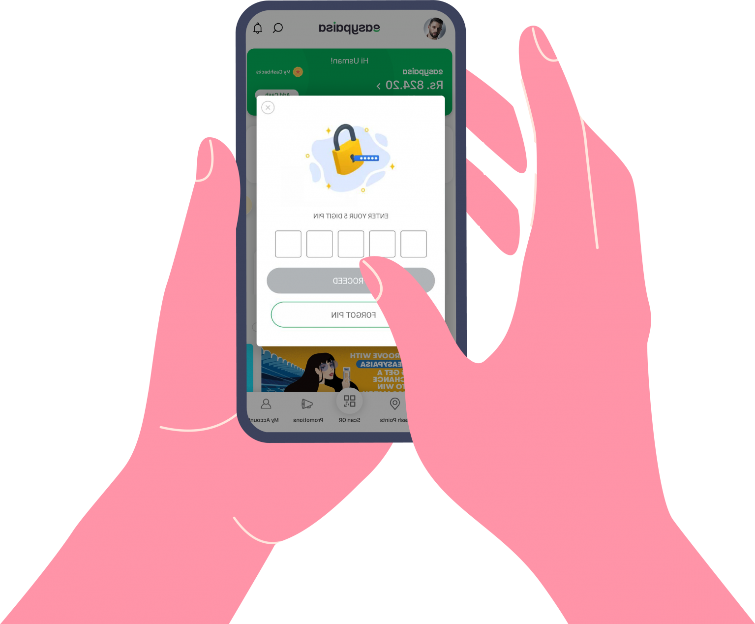 Pin screen